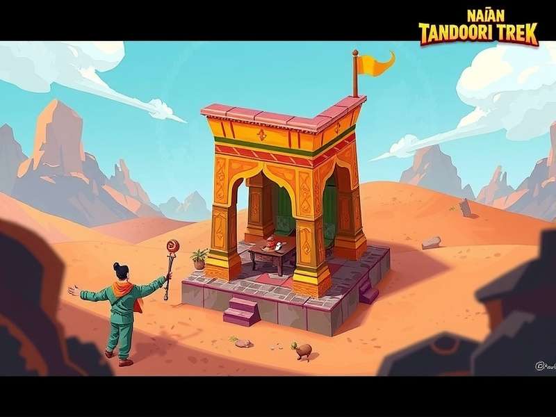 Naan Tandoori Trek Game Screenshot